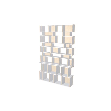 Custom bookcase  (H221cm - W142 cm)